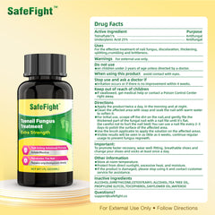 SafeFight empaque con instrucciones facilitando uso correcto y continuo