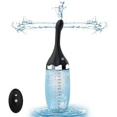 SAITONG botella frontal 20 oz mostrando capacidad y diseño ergonómico