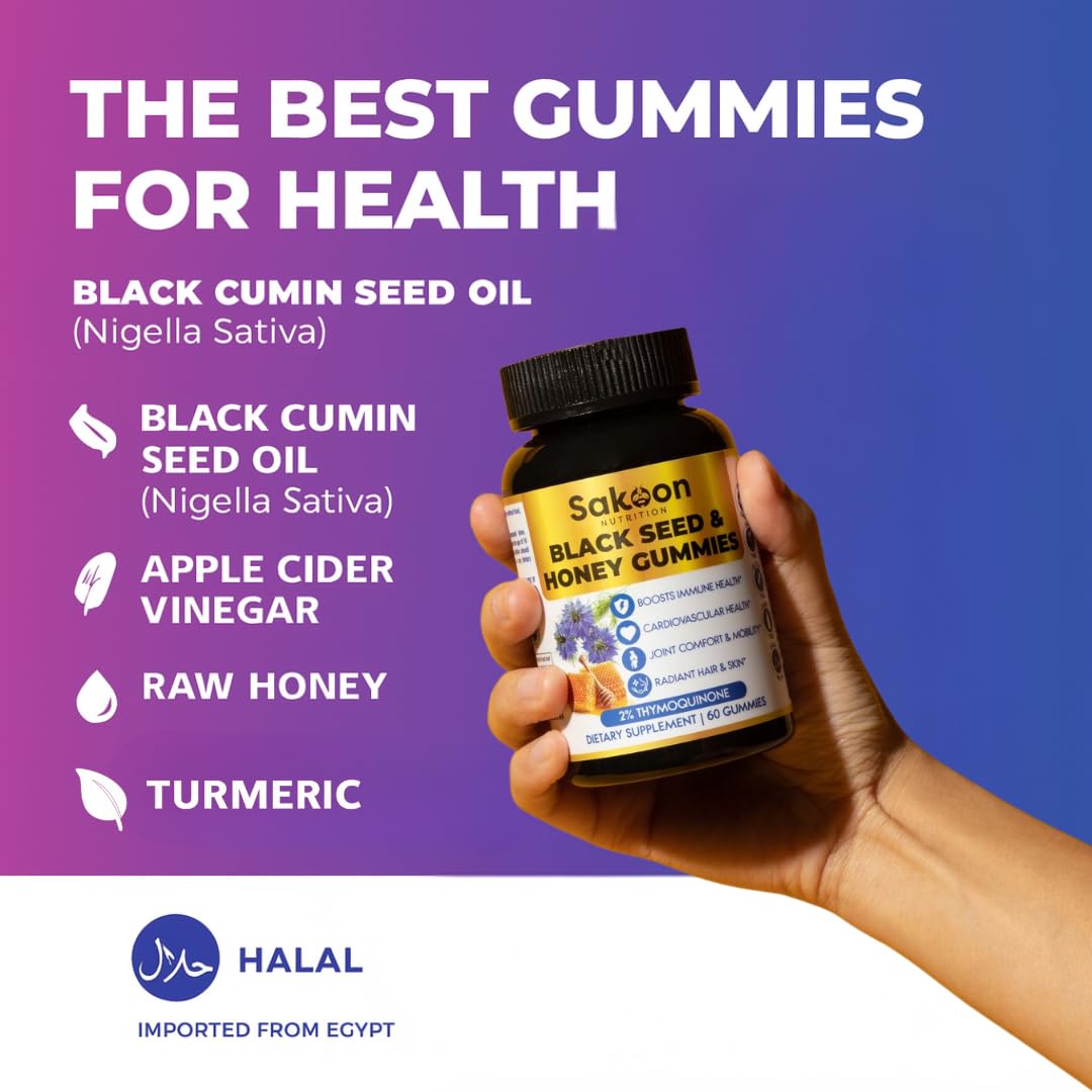 Sakoon Nutrition gominolas junto a cucharita, muestra tamaño y porción recomendada