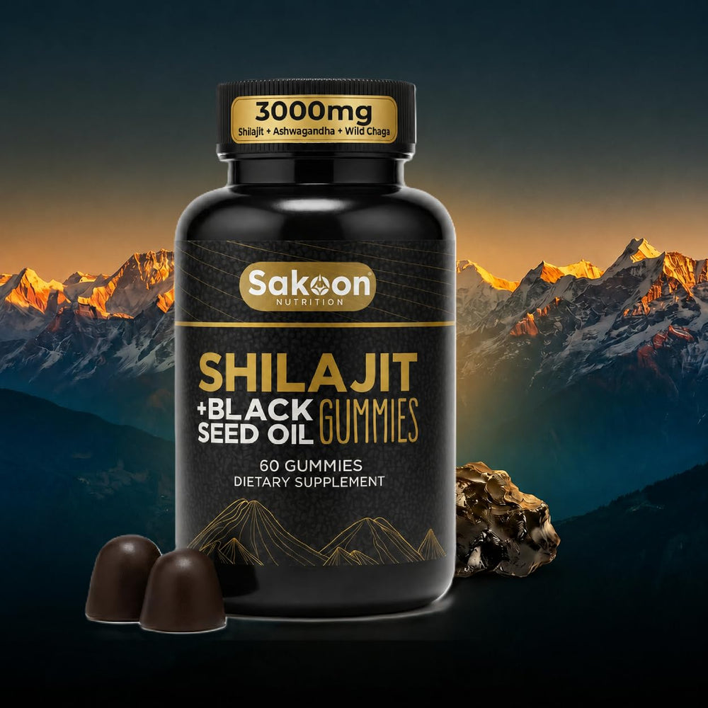 Sakoon Nutrition frente del empaque mostrando marca y beneficio energético