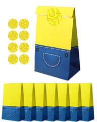 SALACOOL bolsa frontal amarilla y azul mostrando diseño vistoso y calidad
