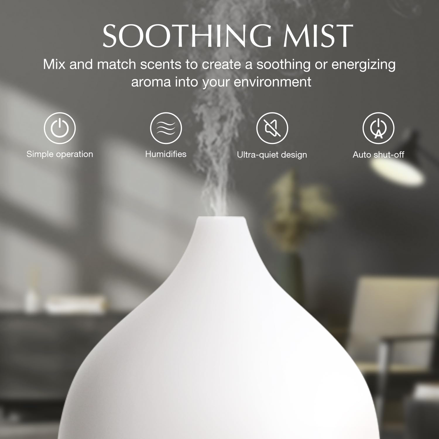 SALKING en dormitorio con luz cálida para ambiente relajante