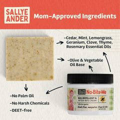 SALLYEANDER aplicación de crema en brazo, protección localizada rápida