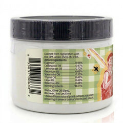 SALLYEANDER bote abierto con crema visible, destacando ingredientes naturales