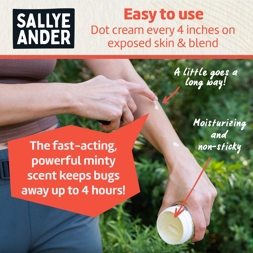 SALLYEANDER - frasco 2 oz junto a objetos para comparar tamaño portátil