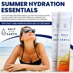 Salt of the Earth etiqueta con lista de ingredientes y transparencia del producto