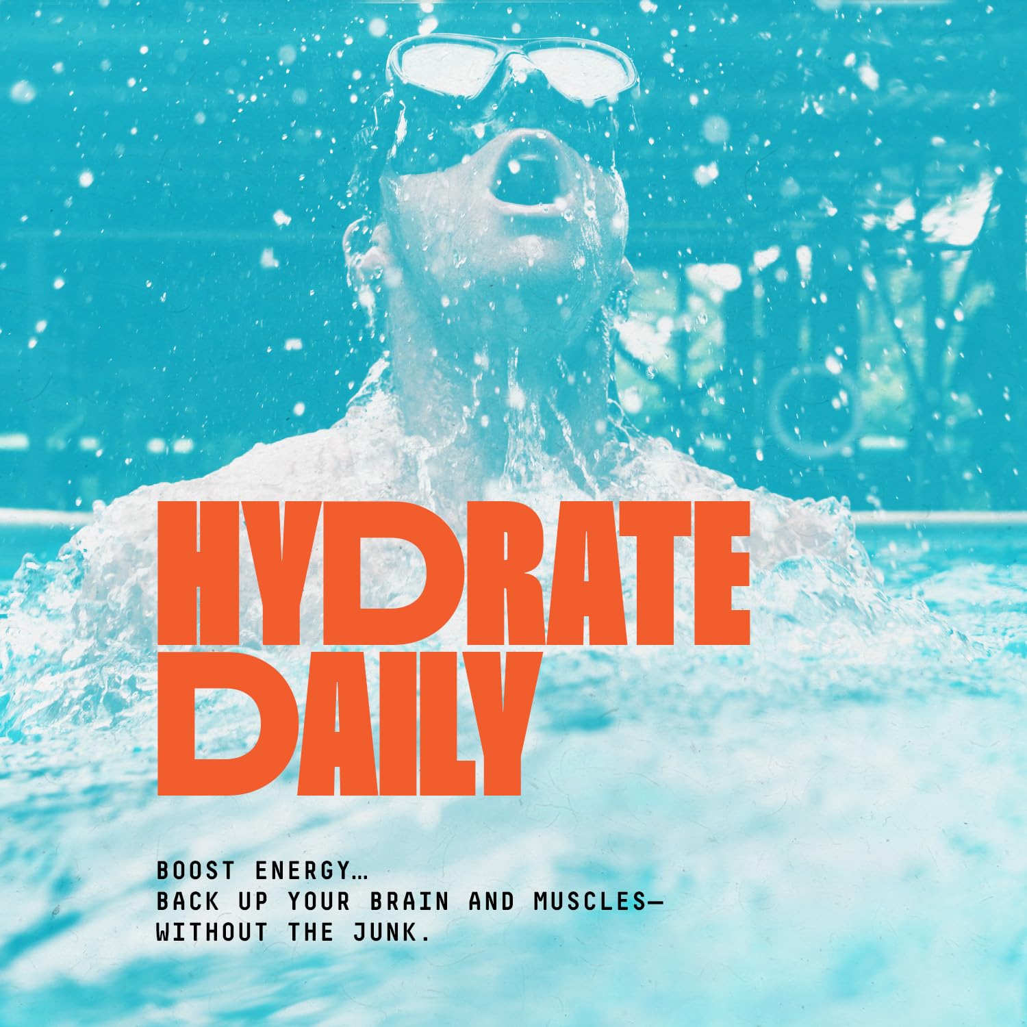 SALTT en la playa simbolizando hidratación activa y recuperación