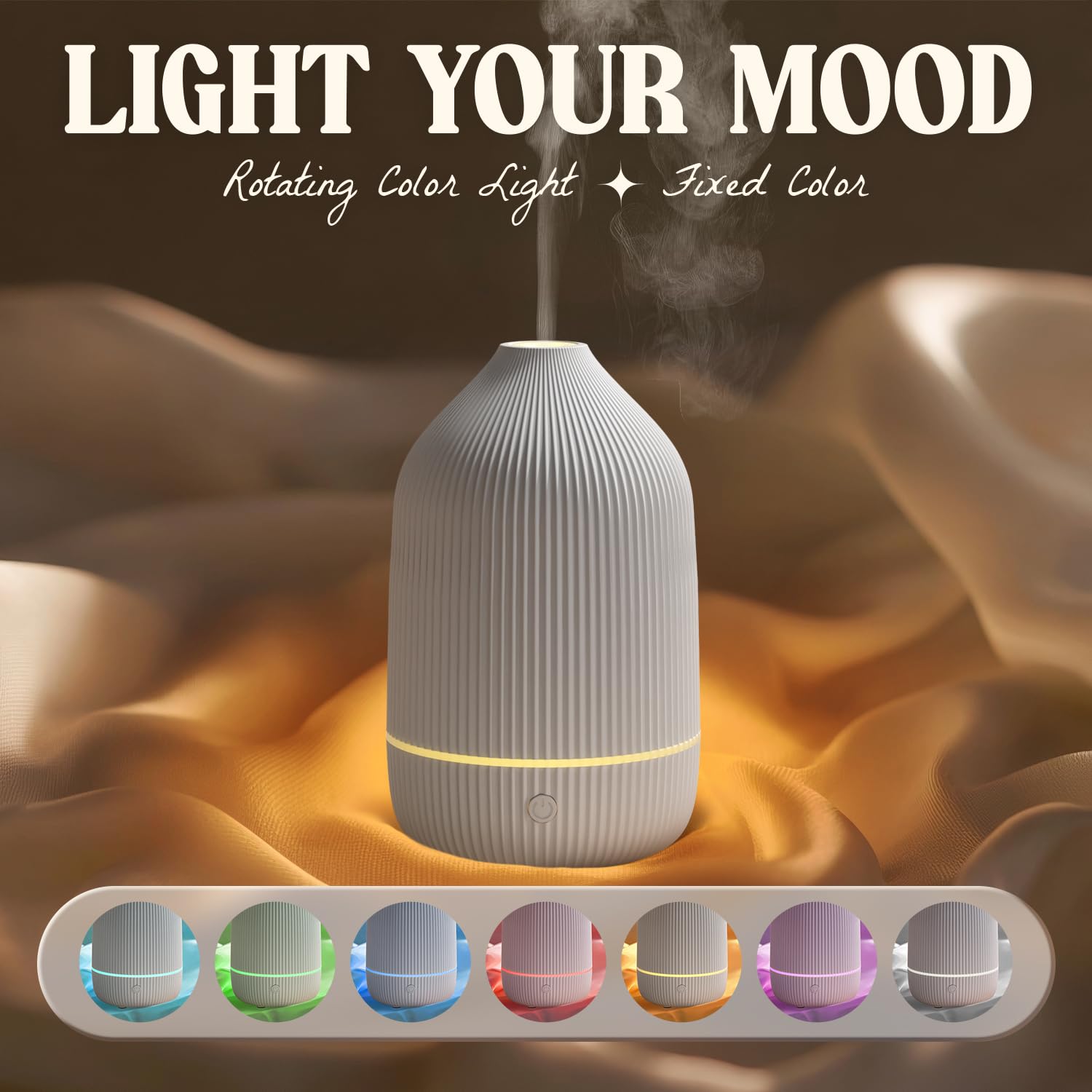 Salubrito luces LED cambiantes que crean ambiente relajante