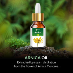 Salvia Arnica etiqueta legible, información del producto y recomendaciones