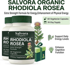 Salvora Organic cápsulas en mano para dosificar fácilmente