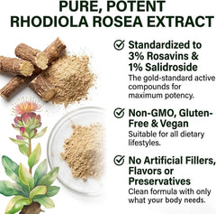 Salvora Organic etiqueta con información de ingredientes y dosis