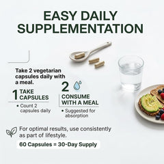 Salvora Organic persona tomando cápsula por la mañana para energía