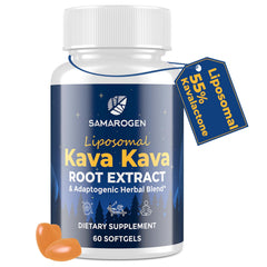 Samarogen frontal del envase mostrando el nombre y beneficios de relajación