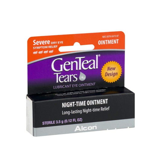 Sameriver Genteal PM empaque frontal mostrando la presentación 4 pack y beneficio de alivio nocturno