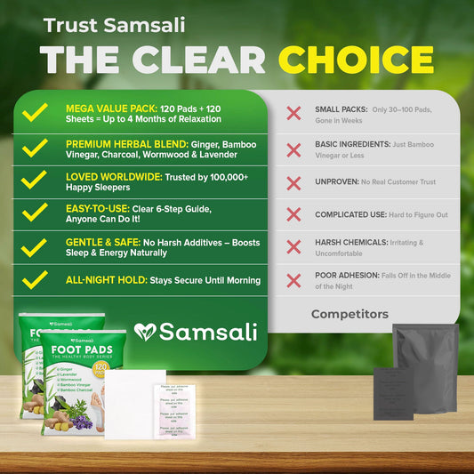 Samsali primer plano textura del parche y carbón de bambú para absorción