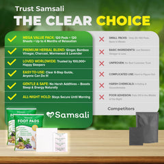 Samsali primer plano textura del parche y carbón de bambú para absorción