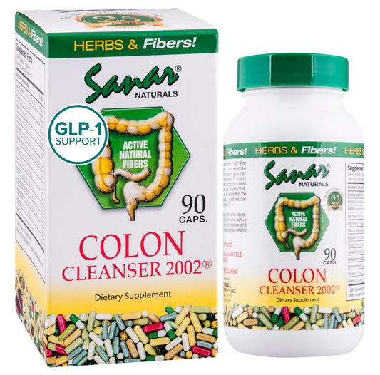 Sanar Naturals frente del envase mostrando beneficios digestivos