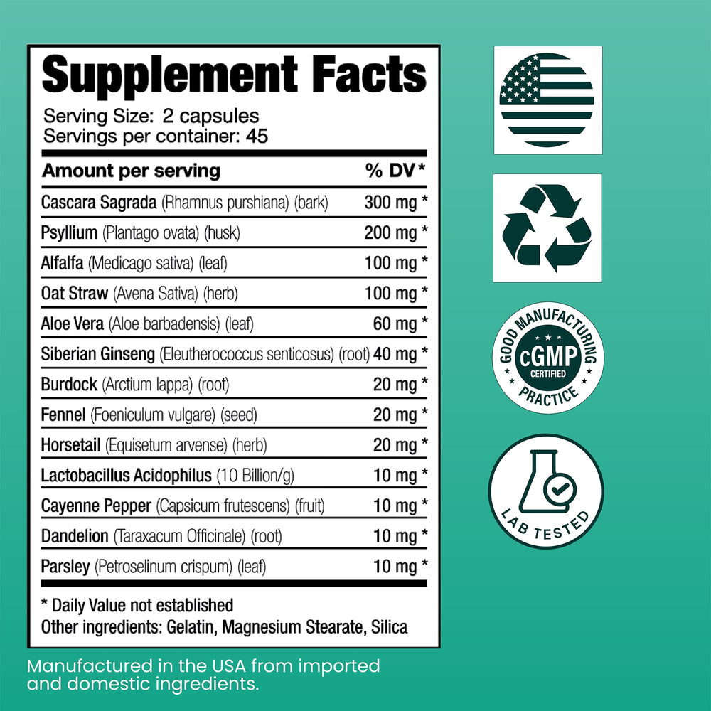 Sanar Naturals hierbas dispuestas que evidencian mezcla botánica natural