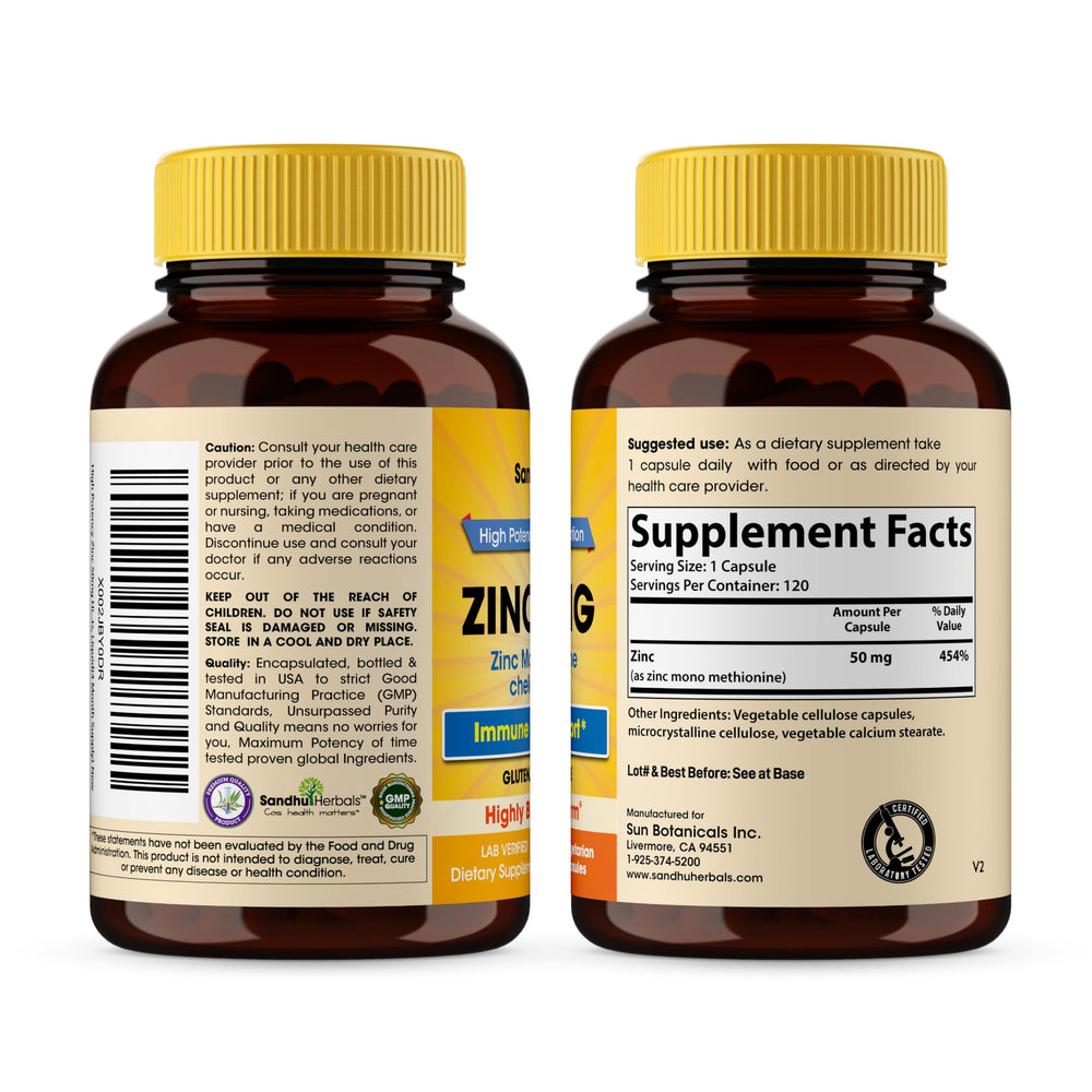 SANDHUHERBALS polvo interior de cápsula que indica pureza y potencia