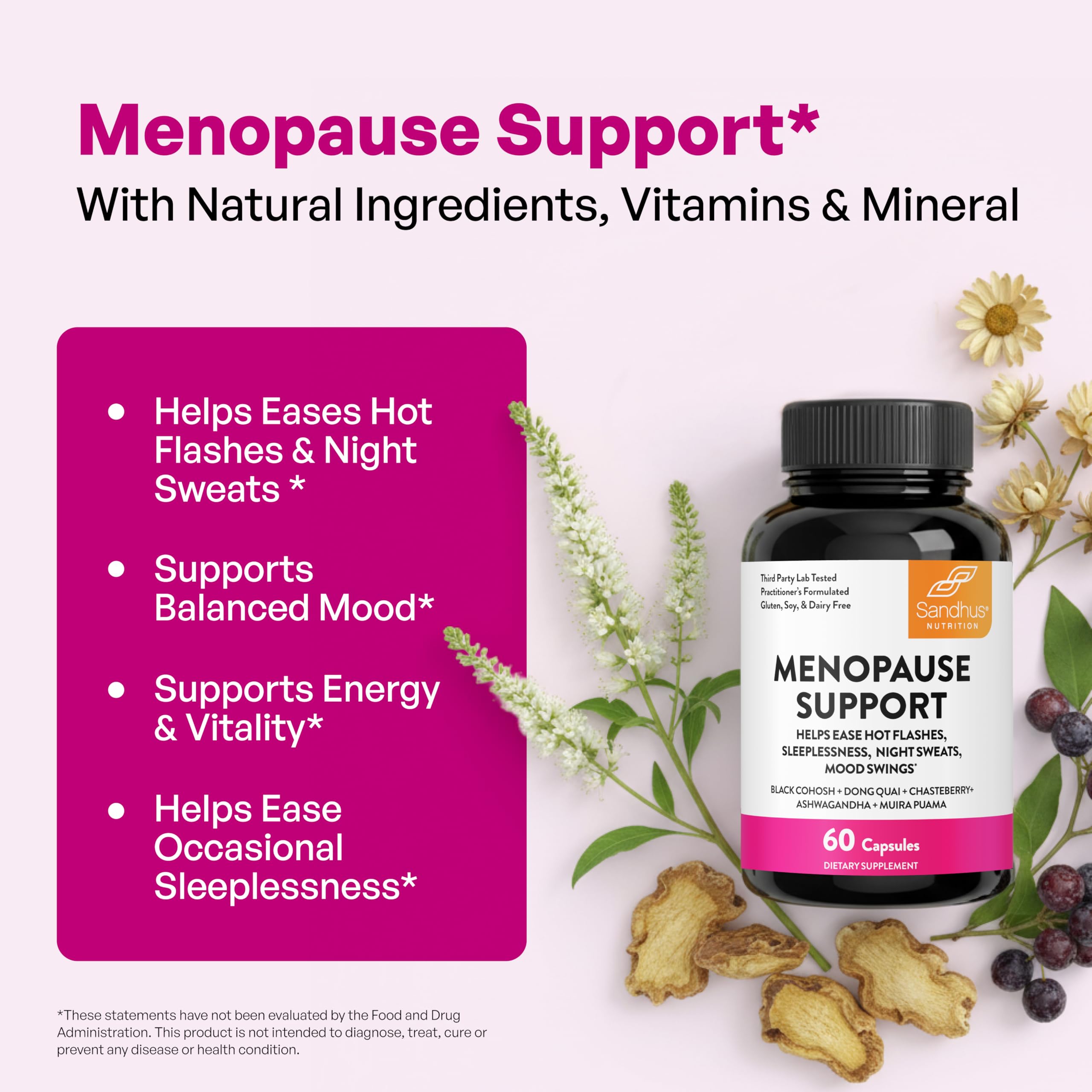 Sandhu's conjunto de hierbas principales con indicación de apoyo hormonal natural