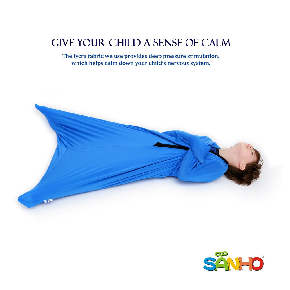 SANHO Yopo ambiente relajado con manta, favorece calma y descanso