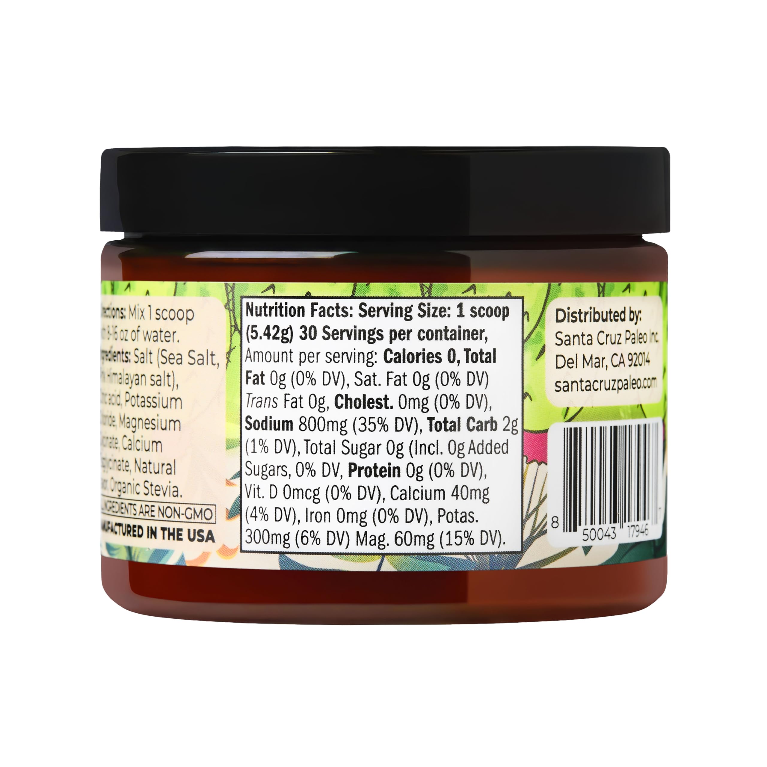 Santa Cruz Paleo envase en cocina estilo de vida saludable