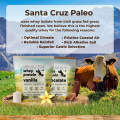 Santa Cruz Paleo batido en vaso listo para beber y energía práctica