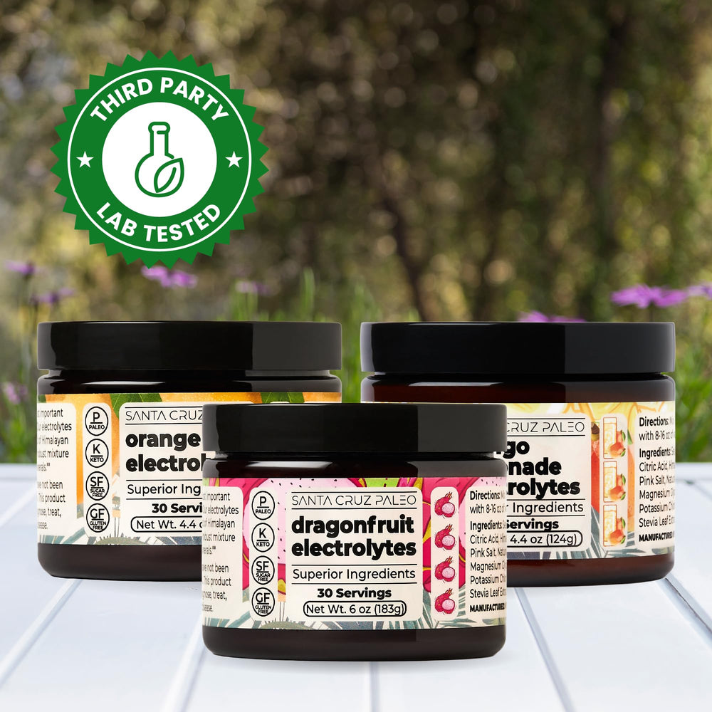 Santa Cruz Paleo etiqueta nutricional detalle de ingredientes limpios