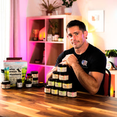 Santa Cruz Paleo etiqueta nutricional muestra ingredientes transparentes y beneficios