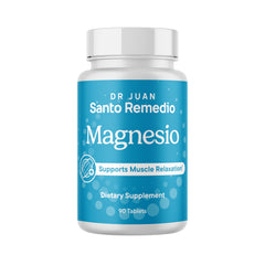 Santo Remedio frasco frontal mostrando 90 tabletas para conveniencia diaria