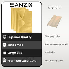 Sanzix primer plano del acabado metálico que añade brillo elegante