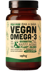 sapling frasco frontal mostrando etiqueta y beneficios