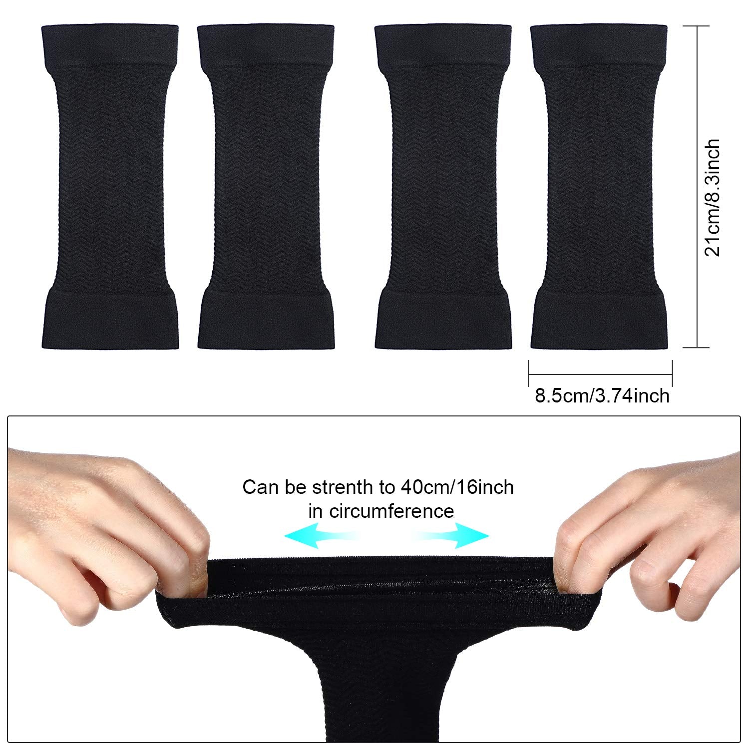 SATINIOR primer plano de la textura nylon-spandex que aporta elasticidad y confort