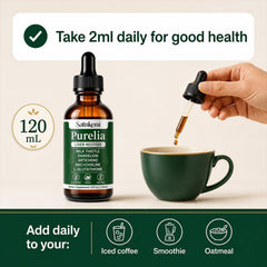 Satnkemi Purelia etiqueta legible con lista de ingredientes para comprobar contenido
