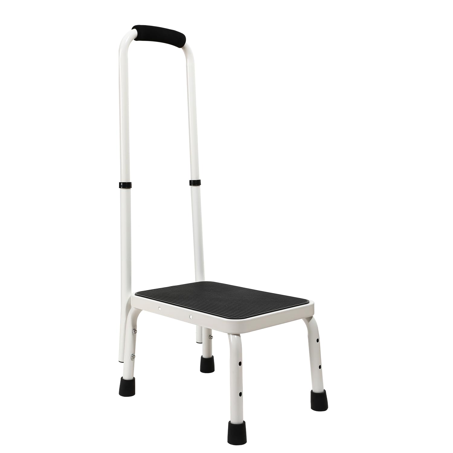 Sattiyrch vista frontal del taburete, soporte estable y seguro