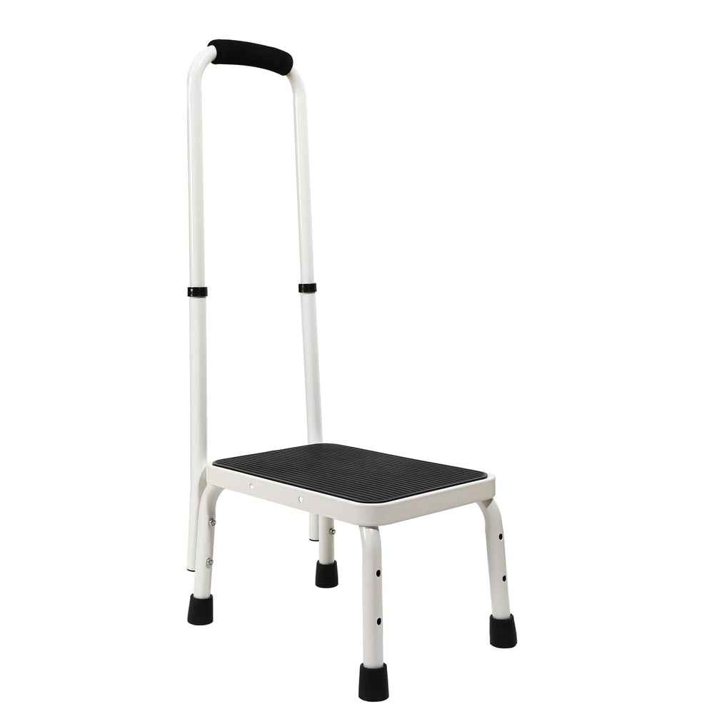 Sattiyrch vista frontal del taburete, soporte estable y seguro