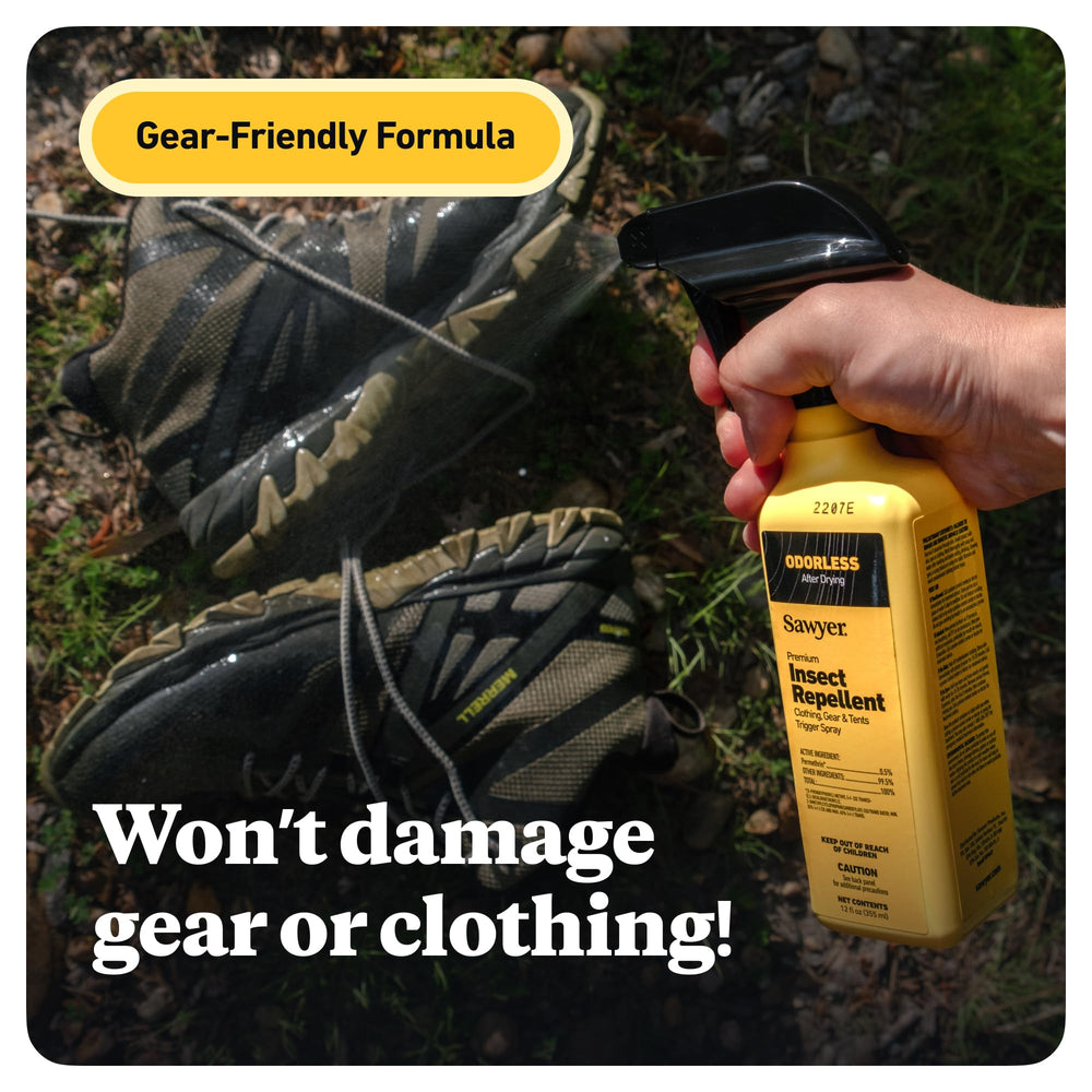 Sawyer camisa tratada con spray que añade protección duradera contra insectos