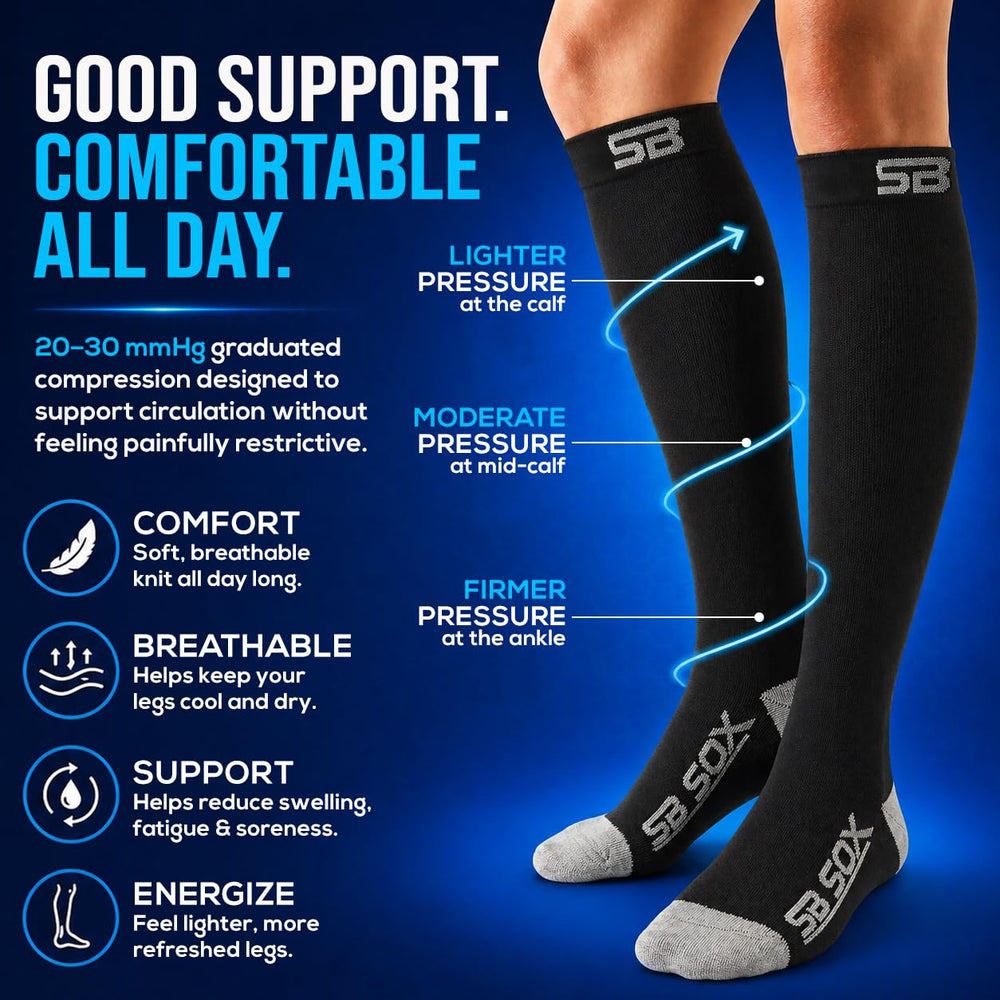 SB SOX comparación de tamaño con una cinta métrica, ayuda a elegir talla correcta
