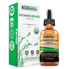 SBR Nutrition frasco frontal mostrando etiqueta clara y composición