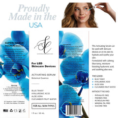 SC Sapphire Skin glow after use portrait hints at refreshed, plump complexion