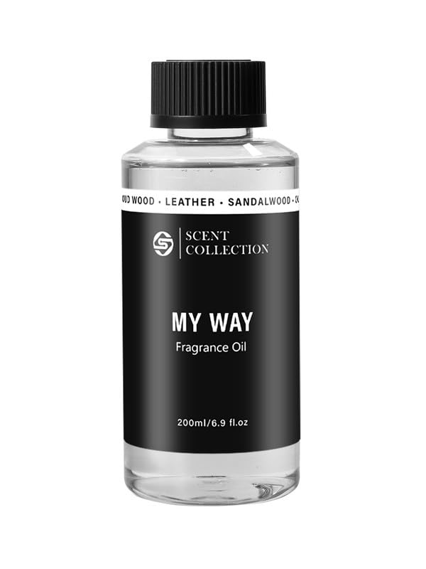 scent collection frasco frontal mostrando diseño y volumen 200ml, transmite lujo