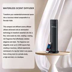 scent collection close-up del nebulizador que garantiza aroma puro y sostenido