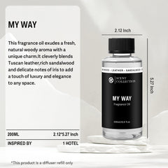 scent collection textura del aceite en close-up, muestra pureza y fluidez