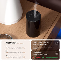 ScentBots detalle de la boquilla que facilita recargas rápidas y cambio de aroma
