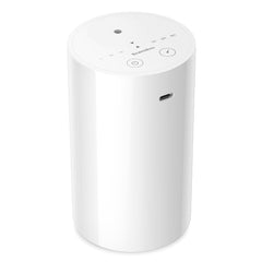 ScentBots difusor frontal blanco mostrando diseño portátil y elegante