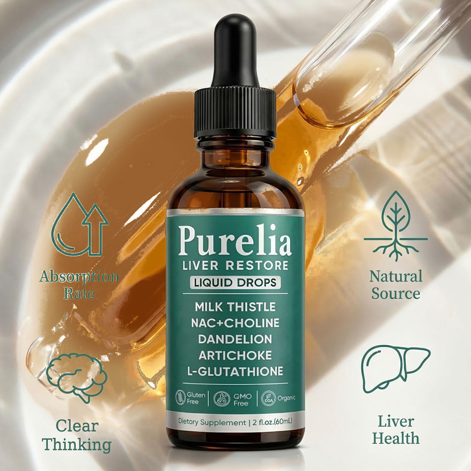 Etiqueta SCEZROB Purelia mostrando lista de ingredientes y claridad informativa