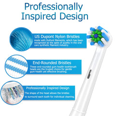 Schallcare cabezal tipo floss en uso mejora limpieza interdental