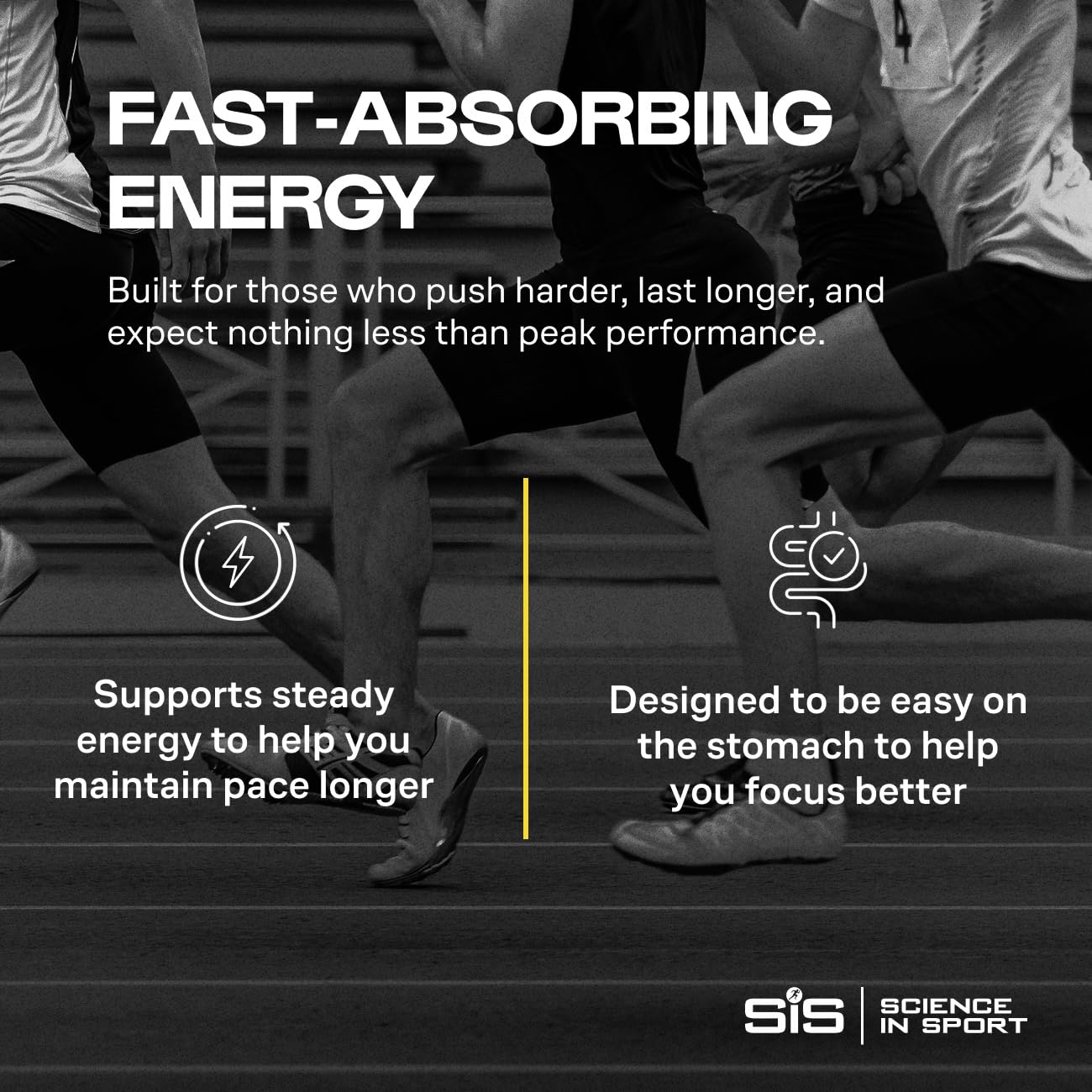 Science in Sport sobre en mano para comparar tamaño y facilidad de transporte