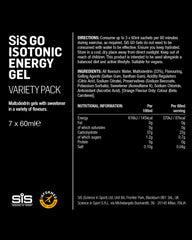 Science in Sport gel GO comparación de tamaño 60 ml fácil de transportar