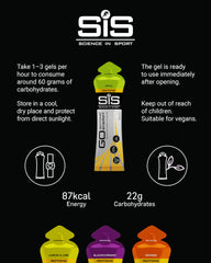 Science in Sport gel GO en bolsillo de maillot ideal para competición